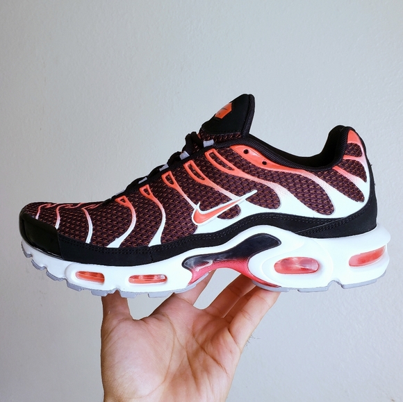 Nike Other - Nike Air Max Plus TN Hot Lava Black White Red Shoe